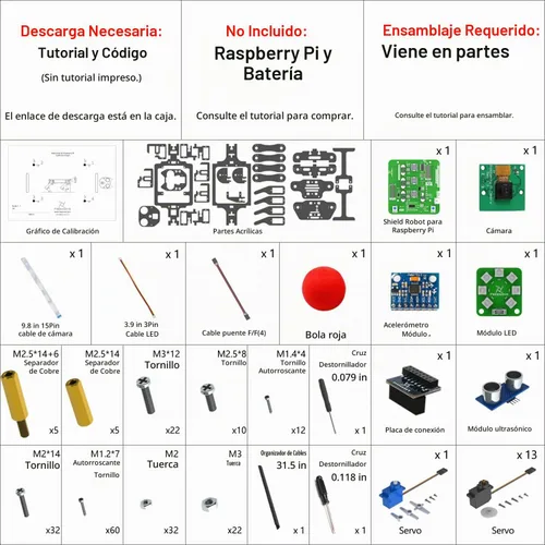 Vista 2 de FREENOVE Kit robot para perro Raspberry Pi 5 4 B 3 B+ Zero 2 W, caminar, autoequilibrio, reconocimiento facial, rastreo de bolas, rango ultrasónico
