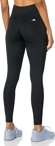 Vista 2 de adidas Mallas acanaladas Optime para mujer, Negro