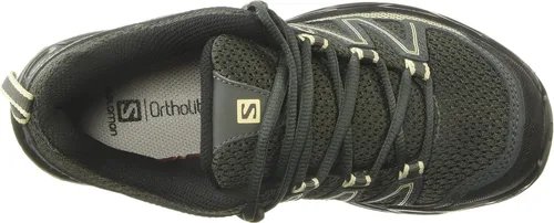Vista 5 de Salomon Zapatos de senderismo Pathfinder para mujer Azul Gris Negro BM US