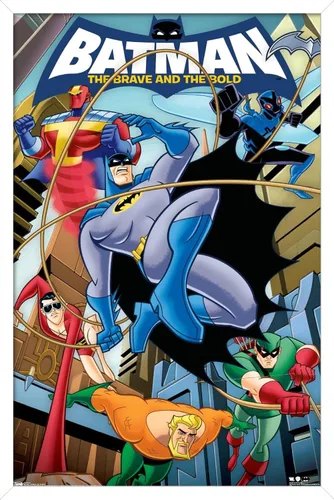 Vista 12 de Trends International DC Comics - Póster de pared de Batman - The Brave and The Bold de 22.375 x 34 pulgadas, versión premium sin marco