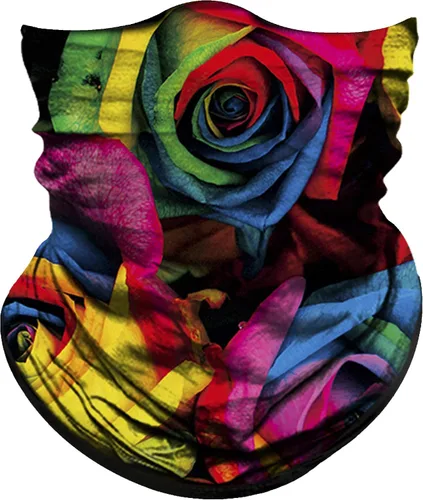 Vista 25 de Obacle Máscara Facial Sin Costuras Rave Bandana Hombres Mujeres para Protección contra Polvo Sol Viento Plátano hoja verde