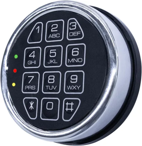 Vista 8 de Teclado electrónico del reemplazo de la cerradura segura del arma con la cerradura del solenoide - negro Gun Safe Lock with Programmable