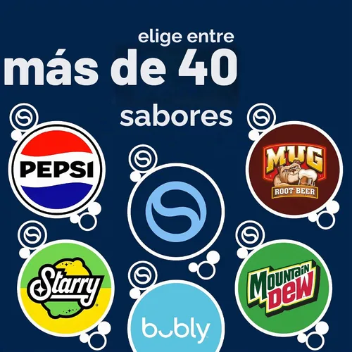 Vista 8 de SodaStream Terra - Paquete para hacer agua con gas en color negro, incluye 3 unidades de CO2 y botella de carbonatación