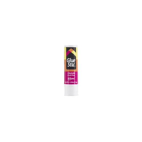Vista 8 de Avery barra de pegamento blanca, lavable, no tóxica, 0.26 oz. Pegamento permanente en barra, paquete de 2 (00171)