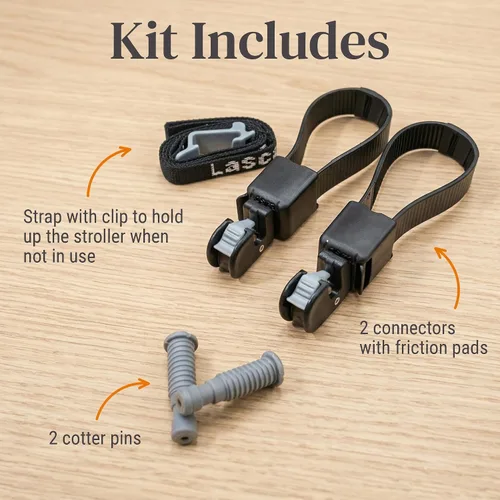 Vista 3 de Lascal Kit de conectores BuggyBoard