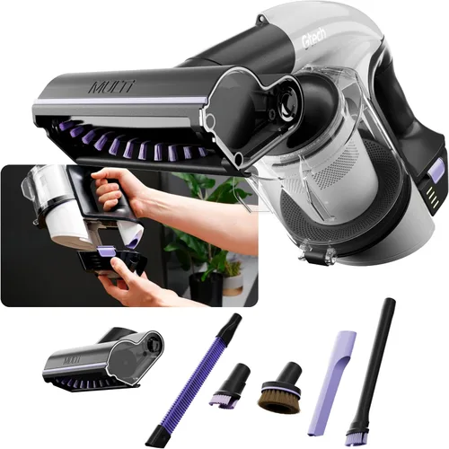 Vista 13 de Gtech Multi MK2 K9 - Aspiradora de mano inalámbrica para automóvil, hogar y más, reforzada con aluminio ligero, recargable, aspiradora para mascotas