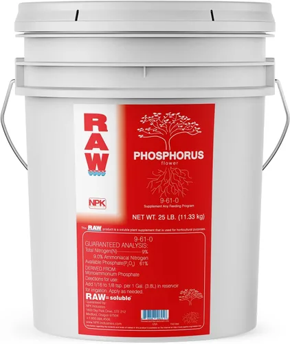 Vista 6 de RAW Fósforo 2 lb Energy for Fruit and Flower - Ideal Hydroponic Phosporus Fertilizer for Indoor Plants, Gardens and Vegetables