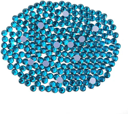 Vista 197 de 6000 PIEZAS Diamantes de Imitación Hotfix a Granel, Diamantes Naranja para Manualidades y Ropa, Diamantes de Imitación para Decoración DIY, SS10