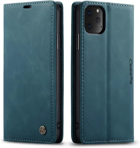 Vista 118 de QLTYPRI Para iPhone Air Case Wallet Con Tarjetero, Vintage PU Cuero Kickstand Cierre Magnético A Prueba De Golpes Folio Libro Funda Para IPhone 17