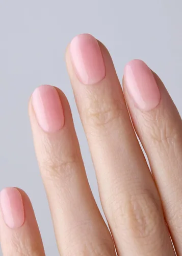 Vista 2 de ohora Tiras de uñas de gel semicuradas (N Clean Girl), color rosa, gelatina, funciona con cualquier lámpara UV/LED, calidad de salón, larga