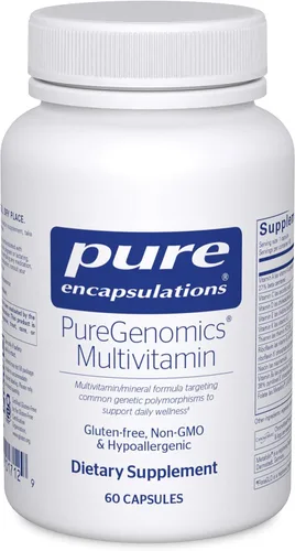 Vista 8 de Pure Encapsulations PureGenomics Multivitamínico - Suplemento para apoyar los requisitos nutricionales de las variaciones genéticas comunes