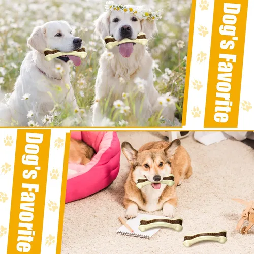 Vista 5 de Sosation 10 juguetes masticables para perros para masticadores agresivos