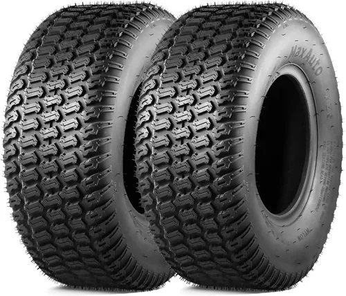 Vista 7 de MaxAuto 16x7.50-8 16x7.5x8 Neumático para cortacésped Turf Saver 4 capas, juego de 2