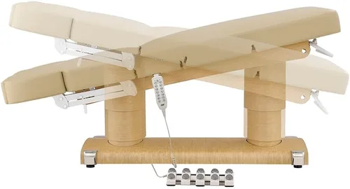 Vista 5 de Dir Cama de bienestar de spa médico Cama de masaje de spa de belleza eléctrica completa con acolchado extra grueso LUXI