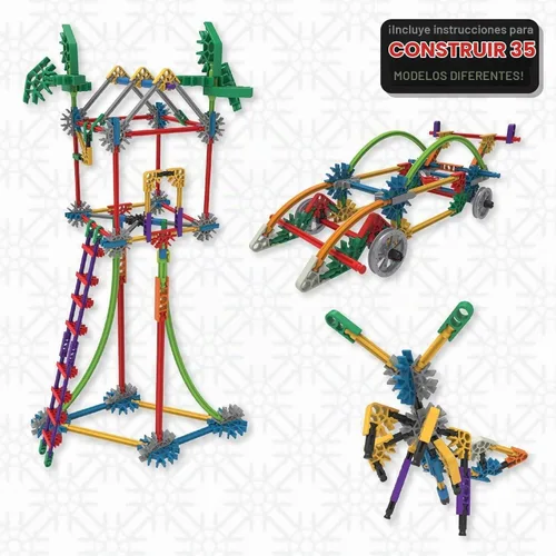 Vista 6 de K'NEX - Juego de construcción de valor Click & Construct - 522 piezas, construcción STEM, juego creativo para mayores de 7 años