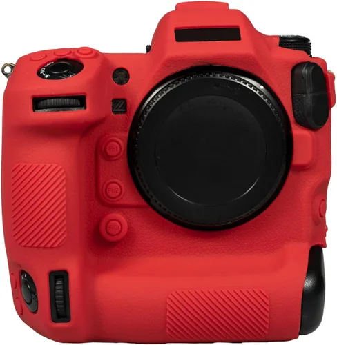 Vista 22 de Funda de cámara para Nikon Z9 - Funda protectora de silicona DSLR, jaula desmontable, a prueba de golpes, a prueba de polvo (negro)