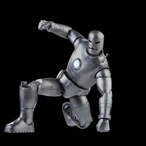 Vista 7 de Serie Marvel Legends Iron Man (Modelo 01) Avengers 60º Aniversario - Figura de acción coleccionable de 6 pulgadas, 6 accesorios