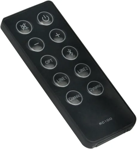 Vista 3 de RC100 Control remoto compatible con altavoz multimedia Edifier Bookshelf R2000DB