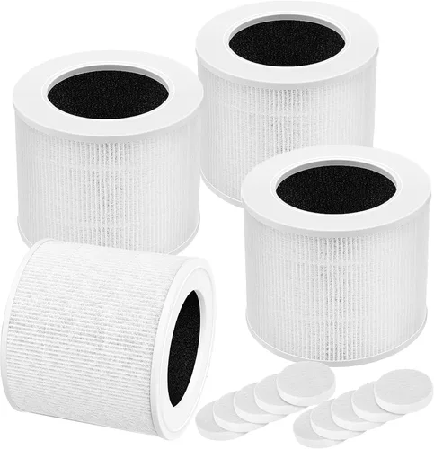 Vista 12 de Leemone 1 unidad de filtro de repuesto Core Mini para purificadores de aire LEVOIT Core Mini, carbón activado de alta eficiencia