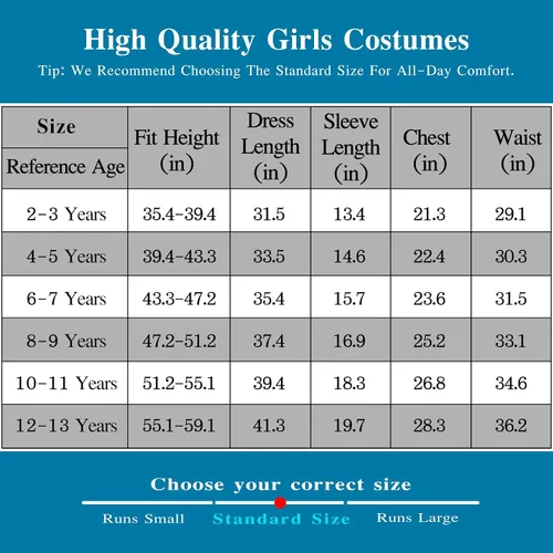 Vista 6 de Disfraz morado para niñas, vestido de fiesta de cosplay de Halloween con accesorios