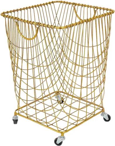 Vista 12 de Deco 79 CosmoLiving by Cosmopolitan - Carrito de almacenamiento cuadrado de metal con ruedas y asas, 16 x 16 x 24 pulgadas, color negro
