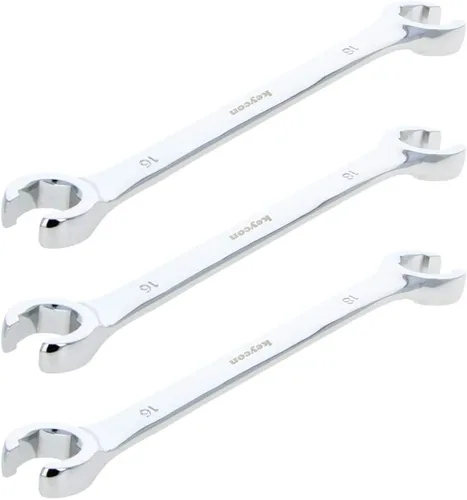 Vista 9 de Utoolmart Llave de tuerca acampanada, 0.236 in x 0.315 in métrica doble extremo abierto, 2 piezas
