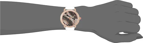 Vista 3 de Michele Mujer Swiss Quartz Reloj Automático de Acero Inoxidable, Color Rose gold-toned (Modelo mw21b01b4091)