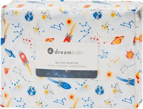 Vista 26 de Juego de sábanas tamaño individual para niños y niñas, sábanas para niños, linda sábana de cama, incluye sábana plana, ajustable y funda