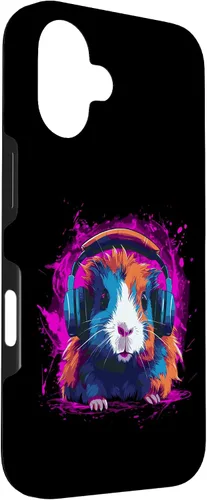 Vista 3 de iPhone 16 DJ Guinea Pigs Case