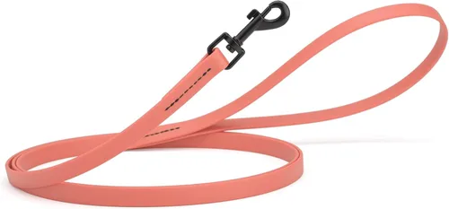 Vista 16 de Dogline Biothane - Correa impermeable para perro, tejido de nailon con revestimiento fuerte, con herrajes negros, a prueba de olores, fácil