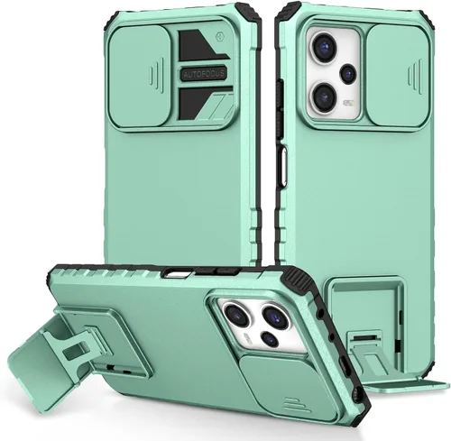 Vista 92 de Funda compatible con Samsung Galaxy M13 5G/A04 Dimensional Soporte Ventana Corredera Teléfono Móvil Funda Protectora a Prueba de Golpes para Samsung