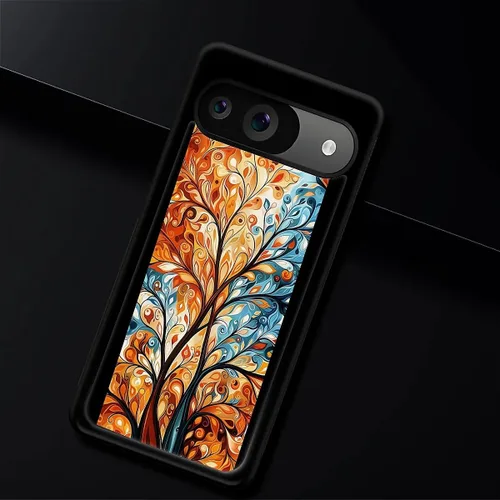 Vista 79 de Compatible con Google Pixel 4A 5G Mobile Case Creative Acrylic Panel trasero Silicona Protección Grip especialmente diseñado para Google Pixel 4A 5G