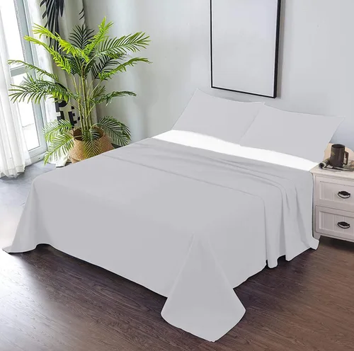 Vista 18 de Trendbeddingmart - Sábana bajera ajustable (100 % algodón egipcio, 600 hilos, resistente a las manchas, hipoalergénica, color azul profundo)
