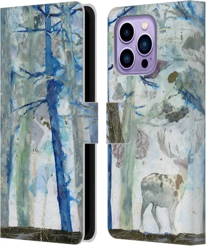 Vista 9 de Head Case Designs Officially Licensed Wyanne Half Light Nature 2 Leather Wallet Case Compatible with Apple iPhone 14 Pro Max
