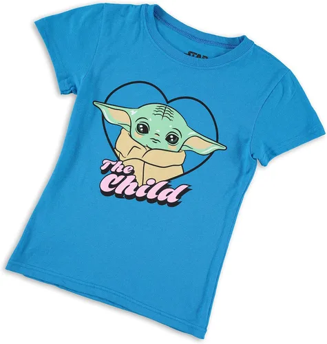 Vista 4 de STAR WARS - Camiseta clásica para niñas de Yoda para bebé - Darth Vader, C3PO & Storm Trooper