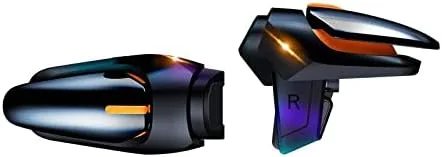 Vista 2 de BoxWave Equipo para juegos compatible con Samsung Galaxy A24 4G - Pantalla táctil QuickTrigger Auto, botones de disparo Autofire Gaming Mobile FPS