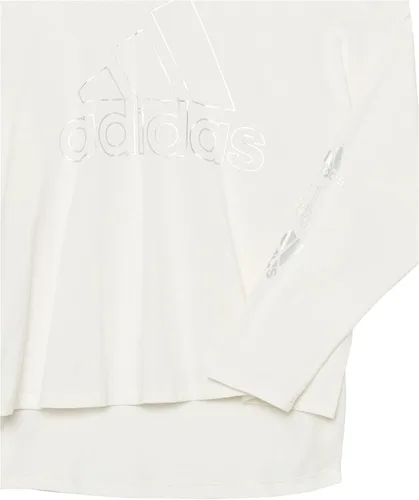 Vista 5 de adidas Camiseta de manga larga con capucha para niña