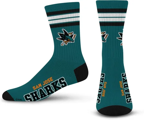 Vista 23 de For Bare Feet Calcetines de cuatro rayas de la NFL para mujer