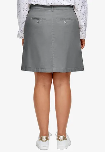 Vista 2 de ellos Falda pantalón chino elástica en talla grande