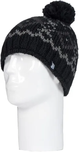 Vista 3 de HEAT HOLDERS - Gorro térmico para hombre con forro polar y pompón
