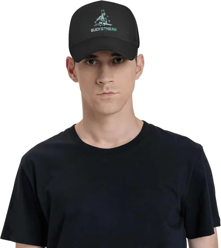 Vista 3 de Pyglaiuffqg Buckethead - Gorra de béisbol para jóvenes sombrero de hip hop para jóvenes de béisbol unisex para papá color negro Negro