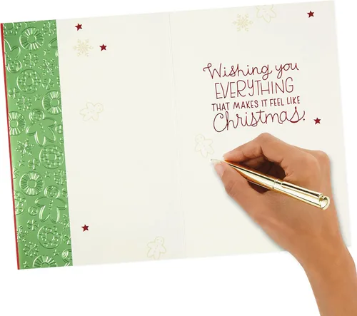 Vista 5 de Hallmark Tarjeta de Navidad (Feels Like Christmas)