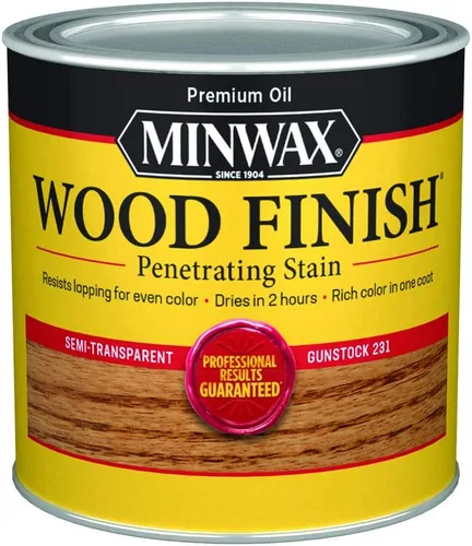 Vista 44 de Minwax 700494444 Acabado de madera, Miel, 1 cuarto de galón
