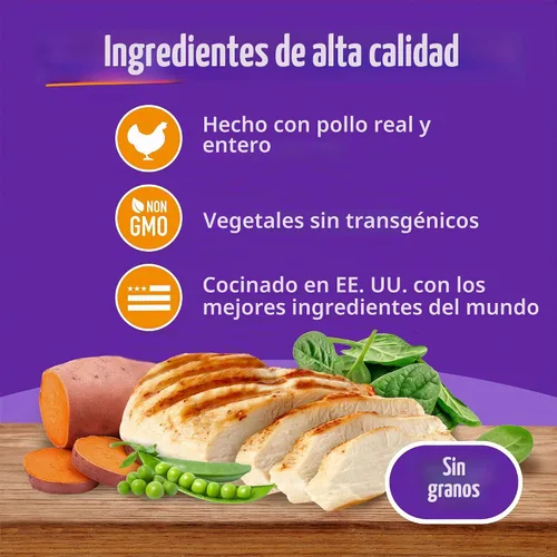 Vista 4 de Alimento húmedo para gatos de Halo
