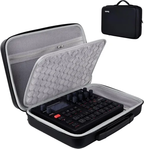 Vista 15 de Bolsa de transporte para controlador MIDI Banworks de poliuretano con carcasa rígida, ajuste personalizado para Ableton Push 3