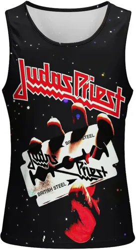 Vista 2 de Men's Graphic Tank Tops Gym Vest Sleeveless Shirts Print Novelty Tee