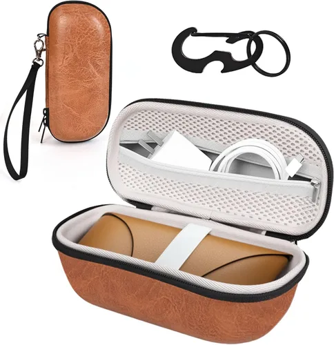 Vista 8 de Estuche rígido para gafas Ray-Ban Meta Wayfarer2/Skyler/Headliner Charge Box - Para SmarGlasses Accessores Travel Azul
