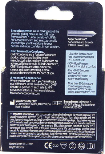 Vista 2 de One Condones One Super Sensitive, 3