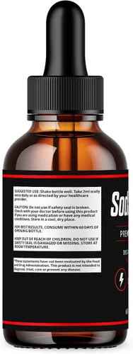 Vista 7 de Soda Power Drops, suplemento oficial SodaPower masculino, paquete de 1