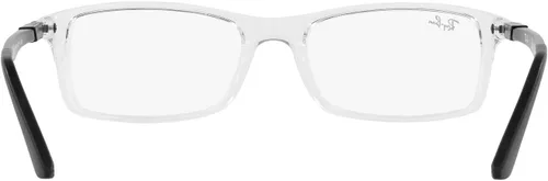 Vista 7 de Ray-Ban Rx7017 - Marcos rectangulares para anteojos graduados, Transparente